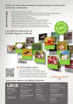 Total Protein Analysis solutions from LECO - 3