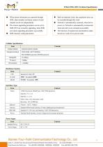 F2264 CDMA RTU Technical SPECIFICATION - 3