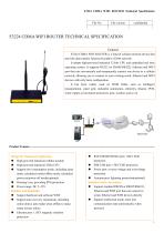 F3224 3G Industrial CDMA Router,wifi router - 1