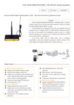 F3424 Industrial wifi router,wireless modem