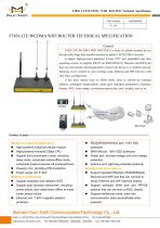 F3836 LTE&WCDMA WIFI ROUTER SPECIFICATION - 1