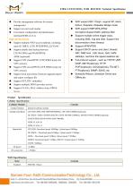 F3836 LTE&WCDMA WIFI ROUTER SPECIFICATION - 2