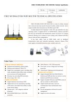 F3B33 WCDMA&EVDO Industrial  WIFI ROUTER - 1