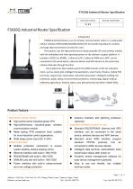 F3X26Q Industrial Router Specification - 1