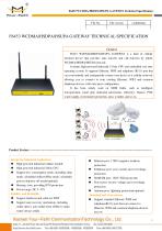 F6453 Industrial WCDMA&HSDPA&HSUPA GATEWAY-1