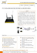 F7133 GPS+GPRS Industrial GPS ROUTER - 1