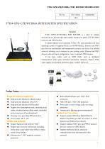 F7834 GPS+LTE&WCDMA WIFI 4G ROUTER - 1