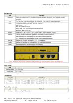 F7X26 Series Router Technical Specification V2.0.0 - 5