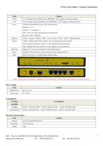 F7X36 Series Router Technical Specification V2.0.0 - 5