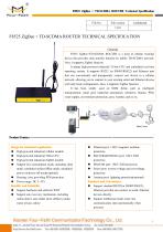 F8525 ZigBee+TD-SCDMA ROUTER SPECIFICATION - 1