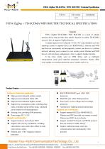 F8534 ZigBee+TD-SCDMA WIFI ROUTER SPECIFICATION - 1