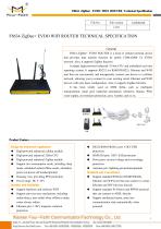 F8634 ZigBee+EVDO WIFI ROUTER SPECIFICATION - 1