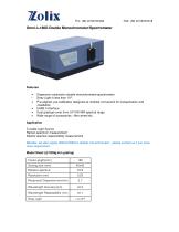 Zolix Omni Series Spectroscopy/Spectrograph/Monochromator/Spectrometer - 3