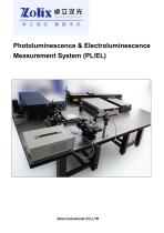 Zolix PL&EL Measurement System - 1