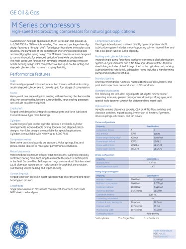 M Series compressors 2010