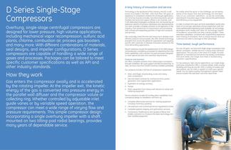 Overhung Centrifugal Compressors D Series Single-Stage - 2