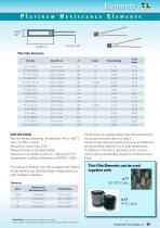 Platinum Resistance Elements - 1