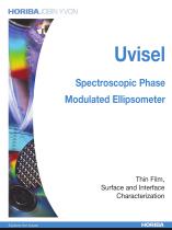 UV Visible Spectroscopic Ellipsometer  UVISEL Spectroscopic Ellipsometer from VUV to NIR-1