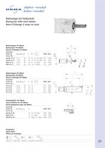 Non balanced fine boring head - 6