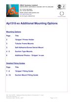 AP1310DC Mounting Brackets. - 1