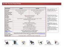 Ap1400 Thermal Panel Printer - 2