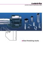 End finishing tools - 1