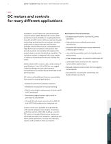 Direct Current (DC) motors, tachometers and drives - 6