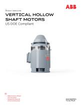 VERTICAL HOLLOW  SHAFT MOTORS  US DOE Compliant-1