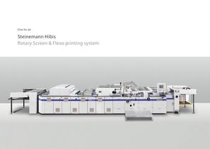 Hibis,  Rotary screen and flexo printing system for UV inks and varnishes - 2