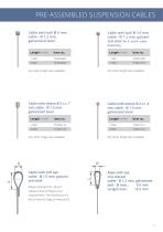 Catalogue lighting industry: cable holder / suspension systems - 11