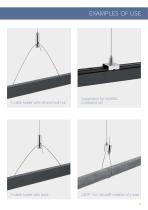 Catalogue lighting industry: cable holder / suspension systems - 15