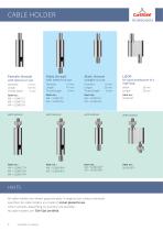 Catalogue lighting industry: cable holder / suspension systems - 4