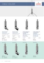 Catalogue lighting industry: cable holder / suspension systems - 6