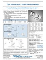 Type SR Precision Current Sense Resistors - 1