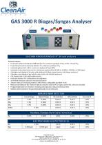 GAS 3000 R Biogas/Syngas Analyser - 1