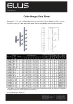 Cable Hanger Data Sheet - 1