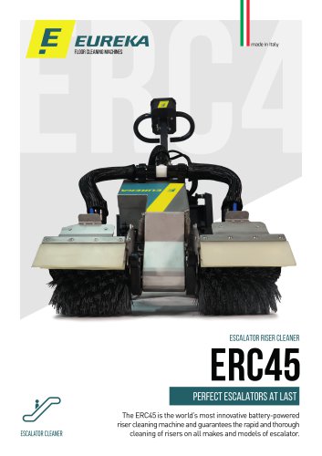 ERC45 - cleaner for escalator step risers (Catalogue)