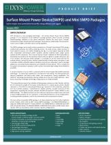 Surface Mount Power Device(SMPD) and Mini SMPD Packages - 1