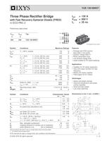 Three Phase Rectifier Bridge with Fast Recovery Epitaxial Diodes (FRED) - 1