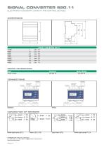 SIGNAL CONVERTER 520.11 - 3