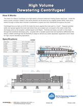 High Performance Decanting Centrifuge - 2