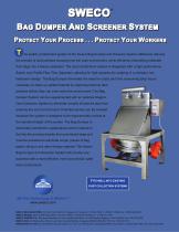SWECO® BAG DUMPER AND SCREENER SYSTEM-1