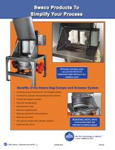 SWECO® BAG DUMPER AND SCREENER SYSTEM-2