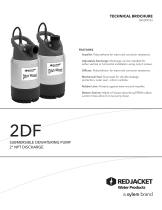 BRJ2DF R3 2DF Submersible Dewatering Pump 2? NPT Discharge Wastewater-1