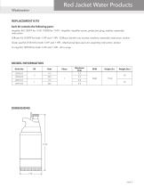 BRJ2DF R3 2DF Submersible Dewatering Pump 2? NPT Discharge Wastewater-3