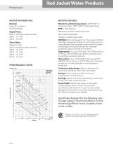 BRJ3WS R2 3WS Submersible Sewage Pump 3? Flanged Discharge, 2½? Solids Handling-2