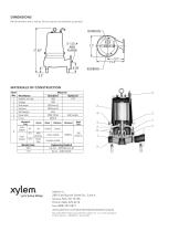 BRJ3WS R2 3WS Submersible Sewage Pump 3? Flanged Discharge, 2½? Solids Handling-4