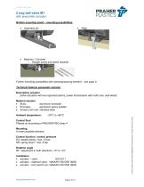 2 way ball valve M1-6