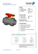 2 way ball valve S4-1