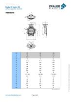 Butterfly Valve K4 without operation element-2